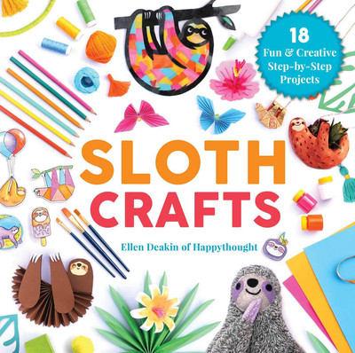 Sloth Crafts: 18 Fun & Creative Step-by-Step Projects (Creature Crafts)-image