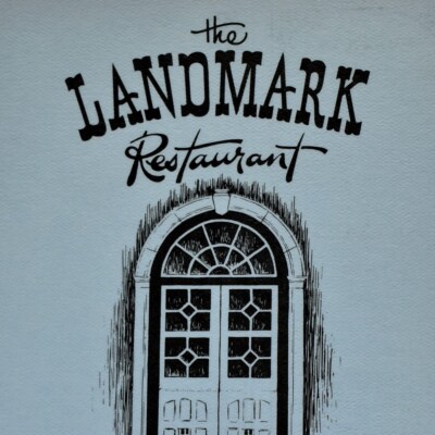1980s The Landmark Restaurant Menu Don Candy Ellis 809 West Main St Mesa Arizona-image