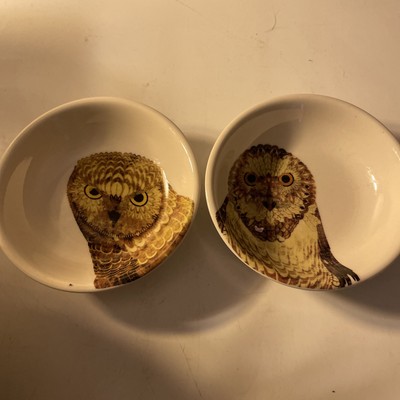 2 Creative Co-op Owl Butter Pats-image