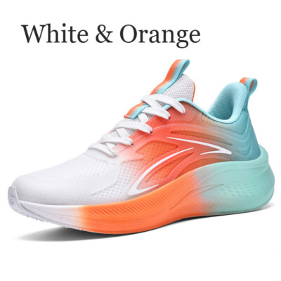 Men's Running Shoes Lightweight Marathon Shoes Rubber Sole Athletic Shoes-image