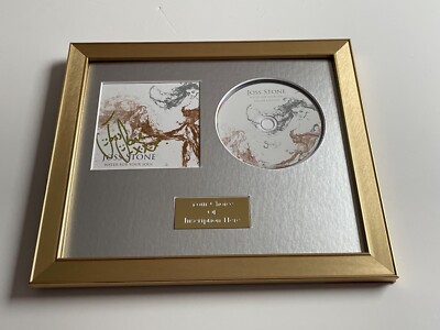 🎶💿⭐️SIGNED/AUTOGRAPHED JOSS STONE - WATER FOR YOUR SOUL FRAMED CD🎶💿-image