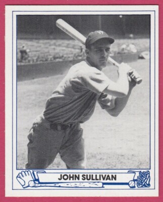 1944 Playball Baseball Card # 21 John Sullivan -- Senators-image
