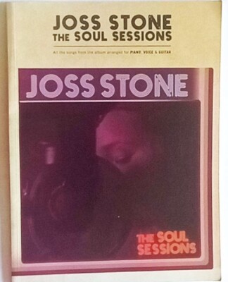 Joss Stone THE SOUL SESSIONS Songbook piano vocal guitar sheet music photos-image