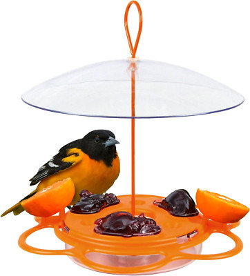 Nature'S Way OFP1 All-In-One Oriole Buffet Bird Feeder, Orange-image