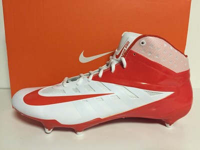 Nike Vapor Pro Mid TD Mens Football Cleats Size 16 Orange White 511343-188  $110-image