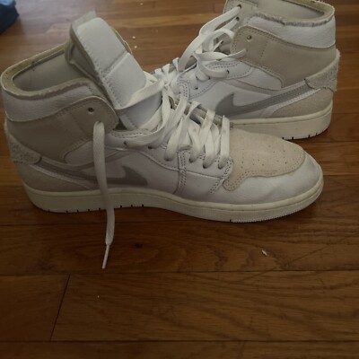 Size 10 - Jordan 1 Mid SE Craft White 2022-image