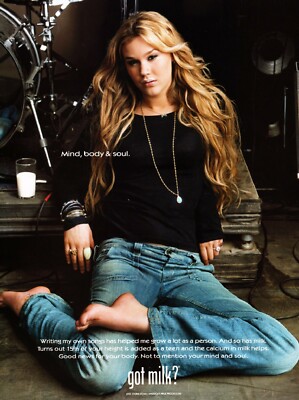 GOT MILK? AD 2005 JOSS STONE ~ MIND, BODY & SOUL-image