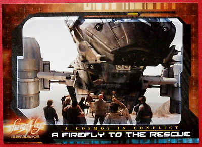 Joss Whedon's FIREFLY - Card #55 - A Firefly to the Rescue - Inkworks 2006-image