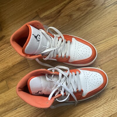 Size 8 - Jordan 1 Mid SE Electro Orange 2021-image