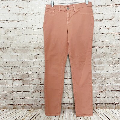 j brand womens skinny jeans size 29 pale orange-image
