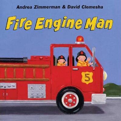 Fire Engine Man - Hardcover By Zimmerman, Andrea - VERY GOOD-image