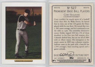 2006 Topps Turkey Red White Cory Sullivan #527-image