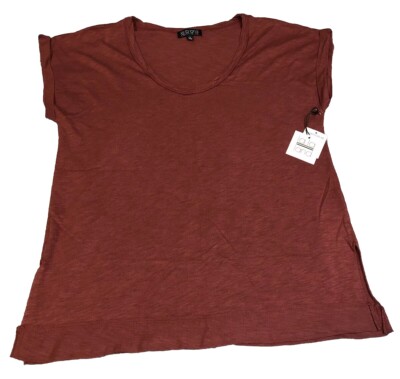 La La Land Creative Co Rust T-shirt Women’s Size Small -image