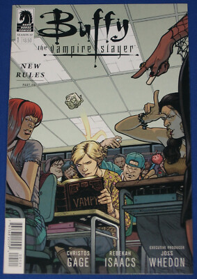 Buffy Vampire Slayer Season 10 #1 Comic Book 2014 Variant Joss Whedon Dark Horse-image