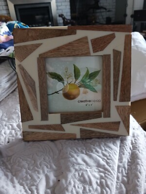 Creative Co-Op Lemon  Picture Frame for 4