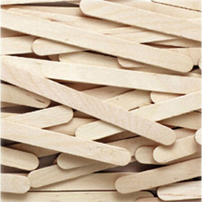 CREATIVITY STREET PAC377401 Craft Sticks, Wood, 2mm, 4-1/2