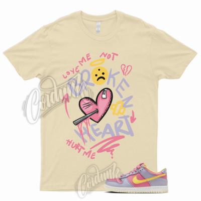BROKEN Shirt for Dunk Low GS Pink Purple Orange Pure Platinum Playful Mid High 1-image