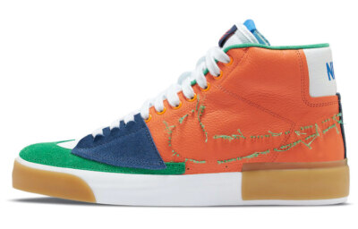Nike Sb Zoom Blazer Mid Edge Safety Orange University Gold DA2189-800-image