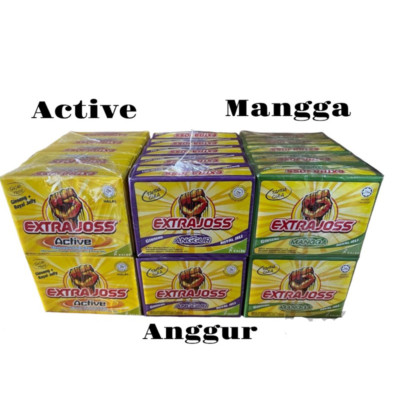 Extra Joss Energy Drink Powder Flavor Mango, Grape, Active - QUICK ENERGY BOOST-image