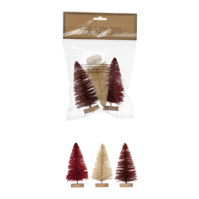 Creative Co-op - Sisal Bottle Brush Trees in Bag Set - XM7962-image
