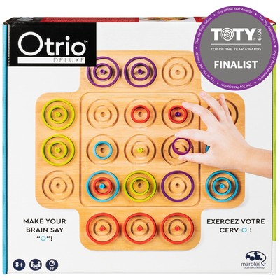 Otrio Wood Juego De Mesa Familiar Basado En La Estrategia, Galardonado Rompec...-image