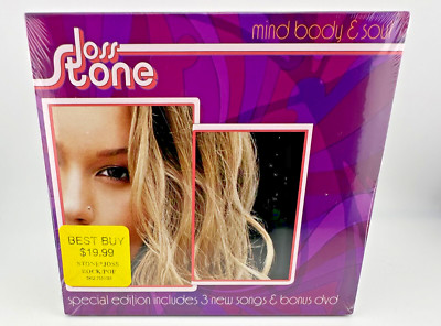 Joss Stone - Mind, Body & Soul [NEW CD + Hype Sticker + Bonus Tracks + DVD]-image