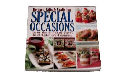 SPECIAL OCCASIONS Recipes Gifts Crafts 2013 CREATIVE COOKBOOK CO 160 pgs 8x8.5