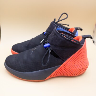Jordan Why Not? Zero.1 Black Orange Sneakers A01042-015 Youth Size 7Y-image