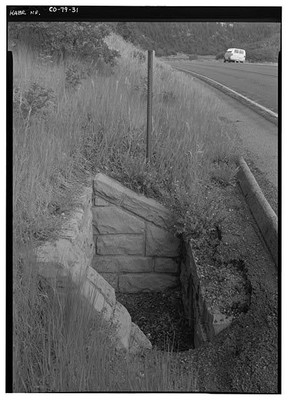 Mesa Verde National Park Main Entrance Road,Cortez,Montezuma County,CO,HABS,30-image