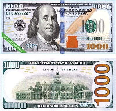 Ancestor Money Grave Sweeping Banknotes Joss Paper-321 PCS (USD)-image