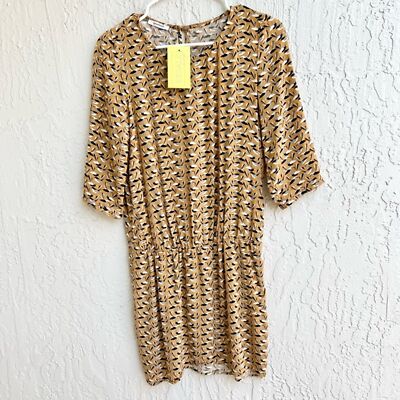 Promod retro pattern dress small - medium-image