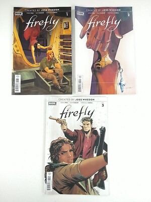 Firefly #1 (3rd Print) 2 3 Lot (2018 Boom Studios) NM Serenity Joss Whedon-image
