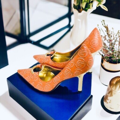 Orange Roca Wear Pumps - Size 8-image