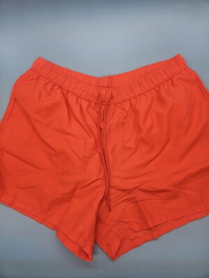 ASOS DESIGN swim shorts in Orange mid length Size 2XL-image