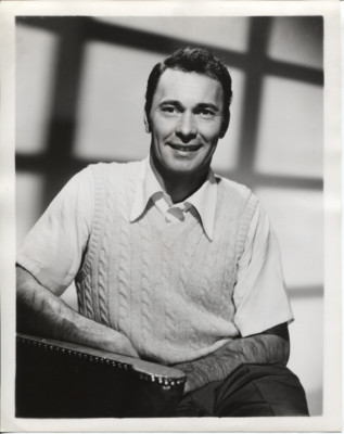 1950 Press Photo of Actor Barry Sullivan in Promo Photo for his Career-image