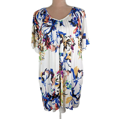 NWT Rachel Pally Joss Dress in Botanical Print Floral Size Small-image