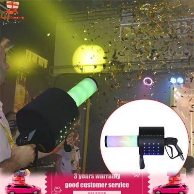 LED CO2 Jet Confetti Machine Cannon CO2 Confetti Gun Fogger Handheld for Party-image