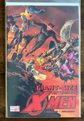 Marvel Comics Giant-Size Astonishing X-Men #1 (2008) Joss Whedon John Cassaday-image