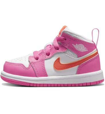 Air Jordan 1 Mid (TD) 'Pinksicle Orange' Toddler Shoes DX3239-681-image