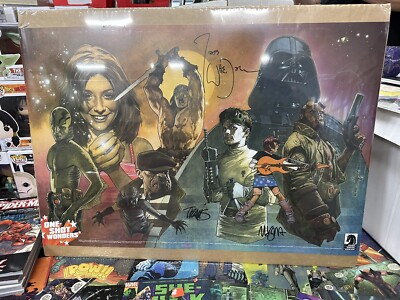 One Shot Wonders Litho Signed Joss Whedon Mike Mignola Travis Charest-image