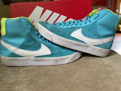 Nike Blazer Mid GS Aurora Purple Orange CZ9441-400 Youth Shoes 4Y Multicolor-image