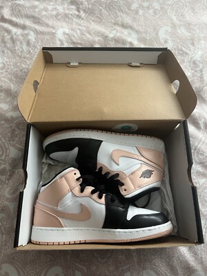 Nike Air Arctic Orange Jordan 1 Mid Sneakers-image
