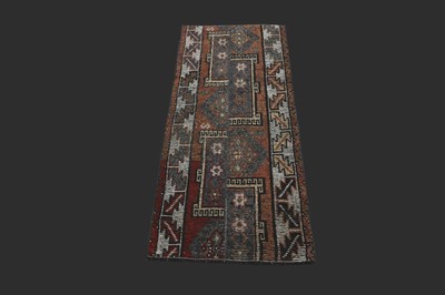 ORANGE Turkish Oushak Rug 2x4 Vintage Handmade Anatolian Small Doormat Kilim-image