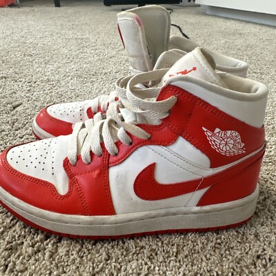 Size 6 - Air Jordan 1 SE Mid Electro Orange-image