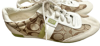 Coach Joss Signature C Canvas Shoes Sneakers Women's Size 9-image