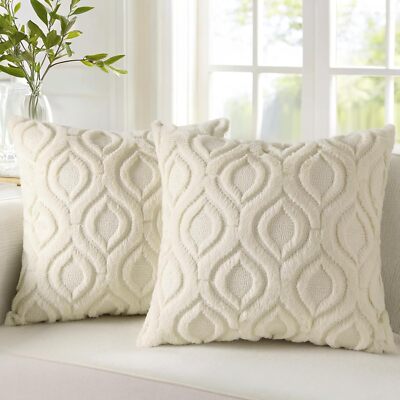 decorUhome Decorative Throw Pillow Covers 18x18, 18