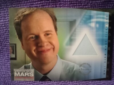 Veronica Mars PW12 Douglas Shirt Joss Whedon Pieceworks Card Inkworks-image