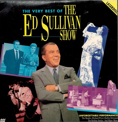 THE VERY BEST OF THE ED SULLIVAN SHOW Laserdisc LD - In Shrink - Extended Play-image