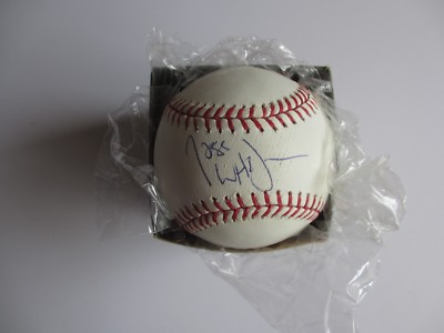 JOSS WHEDON Signed OML BASEBALL DC/COA (AVENGERS) DIRECTOR SUPER RARE-image