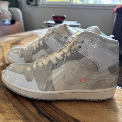 Size 7 - Jordan 1 Mid SE Craft White 2022-image